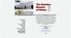 Desktop Screenshot of aberdeen-museum.org